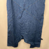 Size 10-11: Nununu Blue Denim Short Sleeve Romper