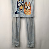 Size 8: Bluey Blue Short Sleeve 2pc PJs