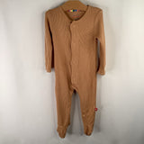 Size 6-9m: Magnetic Me Brown 1pc Footy PJs