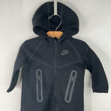 Size 6m: Nike Black Hooded Bunting