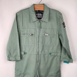 Size 6-7: Zara Green Jean Romper