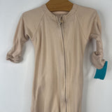 Size 3-6m: Goumi Tan 1pc Footy PJs