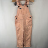 Size 2: Wrangler Pink Denim Overalls