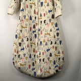 Size L: Duomiaomiao White/Multi Outdoors Print Sleepsack