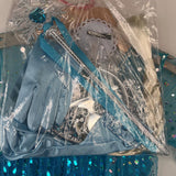 Size 8 (130): Elsa 6pc Costume