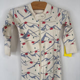 Size 18-24m (80): Hanna Andersson White Ski Lift 1pc PJs