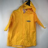 Size M (5-7): Tree Grandpa Yellow Dino Hood Rain Coat -NEW