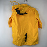 Size M (5-7): Tree Grandpa Yellow Dino Hood Rain Coat -NEW