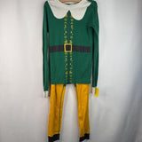 Size 10 (140): Hanna Andersson Elf 2pc PJs