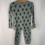 Size 4 (100): Hanna Andersson Grey Trees 2pc PJs