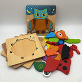 5 Little Wooden Puzzles