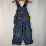 Size 2: Oshkosh Lined Denim Overalls