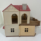 Calico Critters Red Roof Country Home - Secret Attic Playroom, Dollhouse Playset with Furniture and Accessories REDUCED