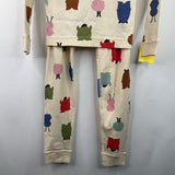 Size 6-7: Hanna Andersson Colorful Friends 2pc Pjs