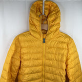 Size 14: Primary Yellow Puffy Winter Coat