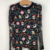 Size 8 (130): Hanna Andersson Black Nightmare Before Christmas 2pc PJs
