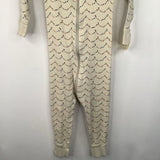 Size 2 (85): Hanna Andersson Creme Colorful Stars 1pc PJs