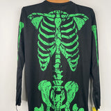 Size 5-6: Green Skeleton or Ghoul Costume 2 pcs