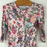 Size 3-6m: Posh Peanut Pink Floral Pjs
