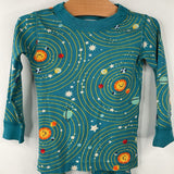 Size 3 (90): Hanna Andersson Blue Space 2pc Pjs