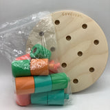 Lovevery Wooden Stacking Pegboard