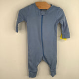 Size 0-3: Primary Blue 1pc Pjs