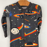 Size 12-18m: Hanna Andersson Black Space 1pc Pjs