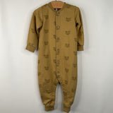 Size 12-18m: Rylee + Cru Brown Brown Fox Romper