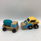 Lake Shore Wooden 2 Construction Vehicles