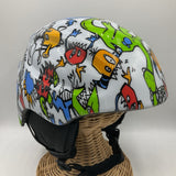 Size 53-58cm: Colorful Dinosaur Helmet