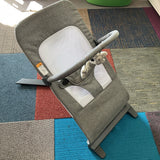 Baby Delight Grey/White Mesh Alpine Deluxe Portable Bouncer
