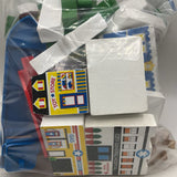 Melissa & Doug 2 Gallon Bags of Wooden Train Set