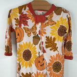 Size 0-3: Honest Fall Pumpkin 1 pc Pjs