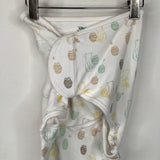 Size 0-3m: Aden + Anais White/Pastel Winnie The Poo Sleepsack