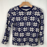 Size 8 (130): Hanna Andersson Green Cheetahs Long Sleeve Shirt