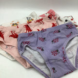 Size 8: 5pc Assorted Underwear