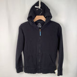 Size 12: Primary Black Zip Hoodie Sweatshirt