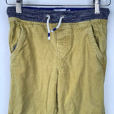 Size 8: Mini Boden Yellow Lined Pants -REDUCED