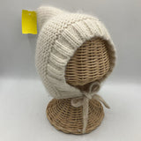 Size 3-12m: Hanna Andersson White Knitted Winter Hat