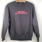 Size 13-14: Zara Grey Pink Kpop Demon Hunters Sweatshirt