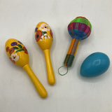 Assorted 4pc Maracas