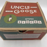 Uncle Goose Wooden ABC Spanish Blocks