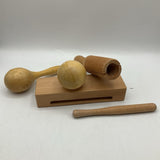 Assorted Wooden Instruments