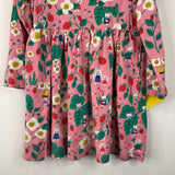 Size 6-7: Mini Boden Pink Strawberry Patch Long Sleeve Shirt