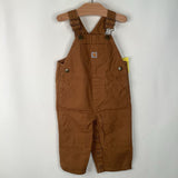 Size 12m: Carhartt Brown Overalls