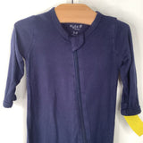 Size 3-6m: Kyte Navy Long Sleeve Onesie