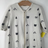 Size 12m: Castle Ware White Forest Animal Sleep Sack