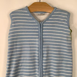 Size 3-6m (60): Hanna Andersson Blue/White Stripe Sleepsack