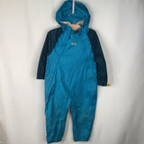 Size 3: REI Co-Op Blue Rain Suit