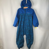 Size 4: Columbia Blue Rain Suit